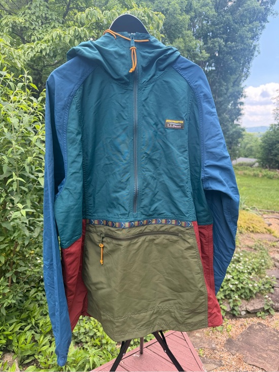 L.L. Bean Other - L.L. Bean Men’s Mountain Classic Anorak Jacket with Aztec Print- Size XL Tall
